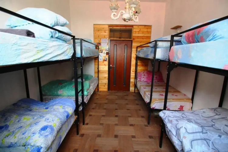 Bed in Dorm with view