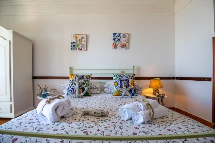 Standard Triple room with balcony and with sea view