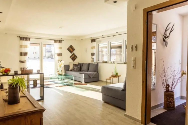 Apartment with garden view