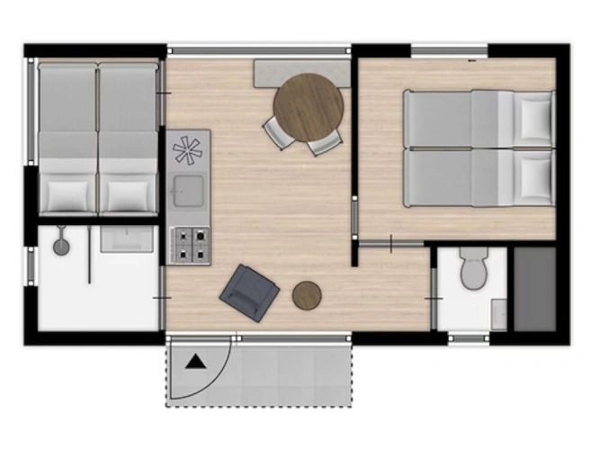 Guest rooms