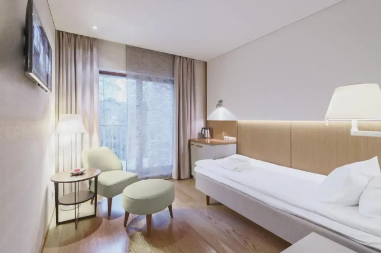 Standard Double room with balcony and with view