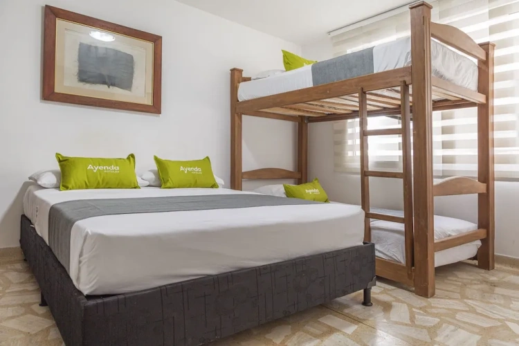 Standard Quadruple room with balcony