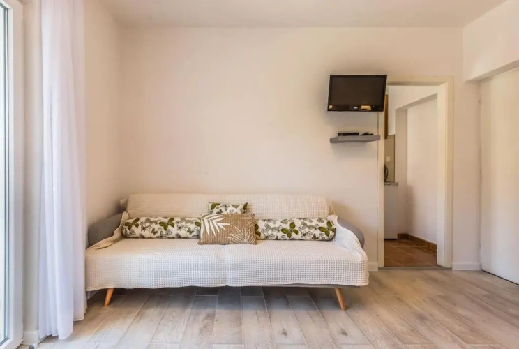 Studio with balcony
