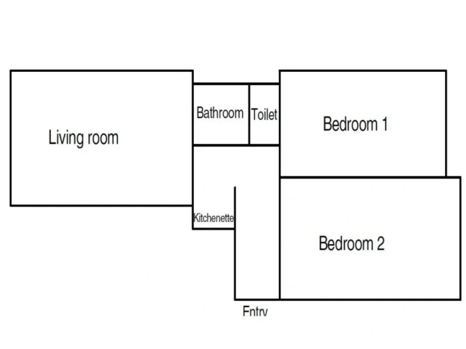 2 Bedrooms Apartment