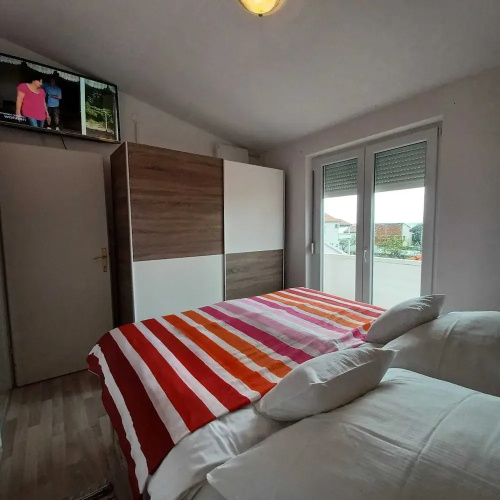 Beachfront Apartment With Balcony and Sea View