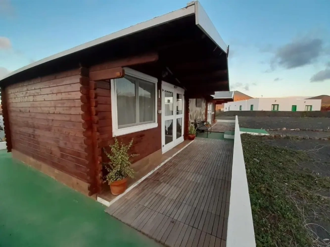 Cottage with garden view