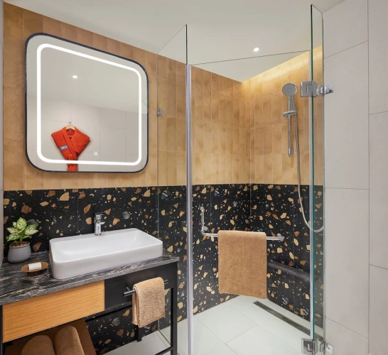 Standard room with balcony and with pool view