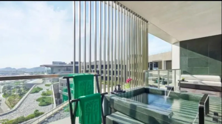 Deluxe Suite with balcony and with view