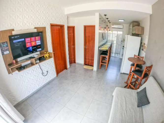 Apartamento Com Piscina E Churrasqueira