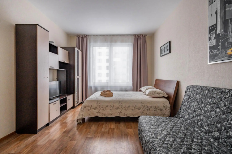 Фотография номера квартиры «Едем в Питер» - Апартаменты Грин Вью СОФИЯ на Южном шоссе, д.55/1