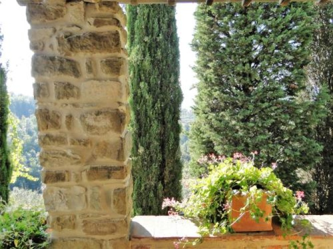 Outside