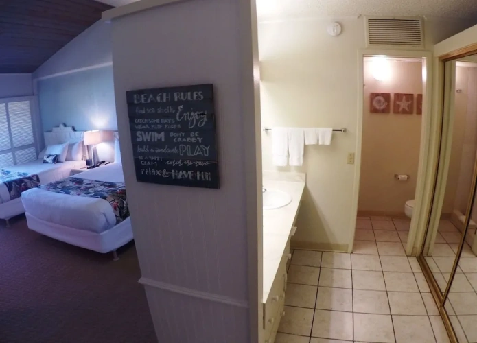 Standard Quadruple room with ocean view
