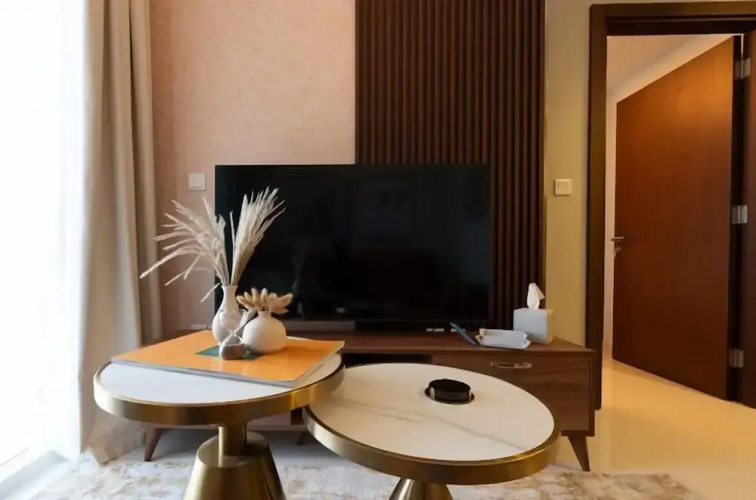 Burj Khalifa View - High Floor 1BR Apt