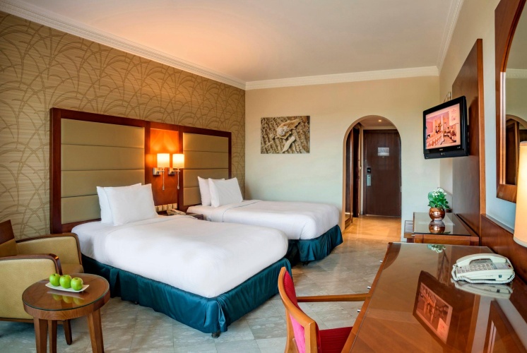 Standard Twin room with pool view