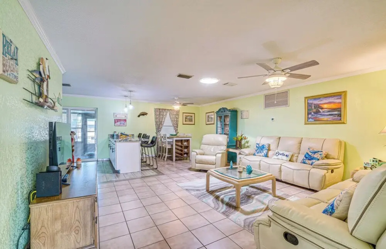 Waterfront Hernando Beach Home w/ Dock & Hot Tub!