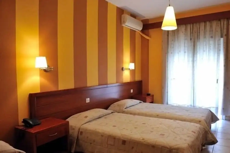 Standard Twin room with balcony and with garden view