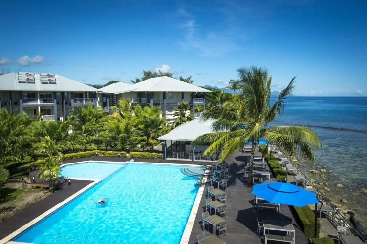Standard Twin room with balcony and with sea view