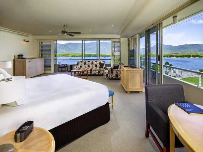 Premium Double Junior Suite with balcony and with water view