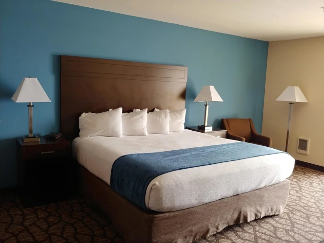 Standard Quadruple room with balcony and with view