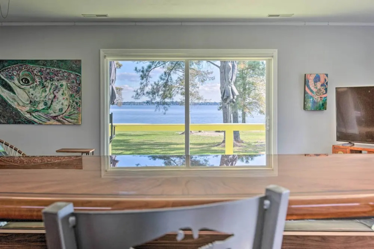 Riverfront New Bern House: Gourmet Kitchen & View!