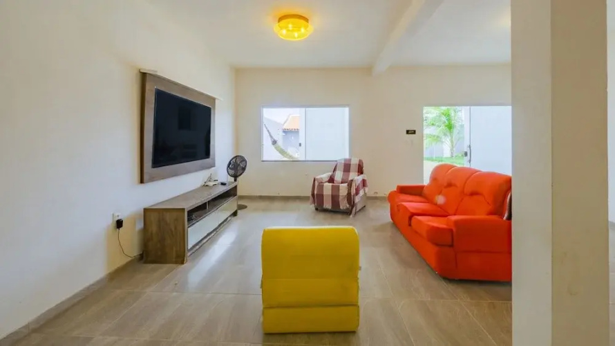 Casa com Wifi Churrasqueira e Tima Localiza o