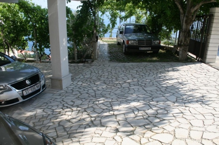 Outside