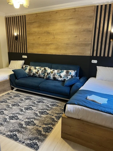 Standard Quadruple room with balcony and with mountain view