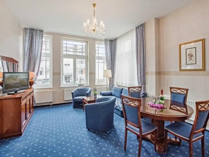 1 Bedroom Double Apartment with balcony and with sea view