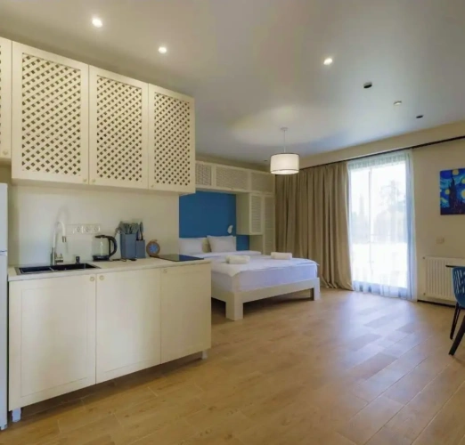 Economy Apartment with balcony and with partial sea view