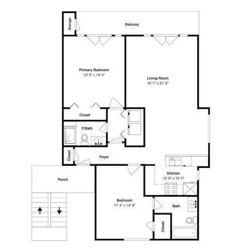 2 Bedrooms Standard room