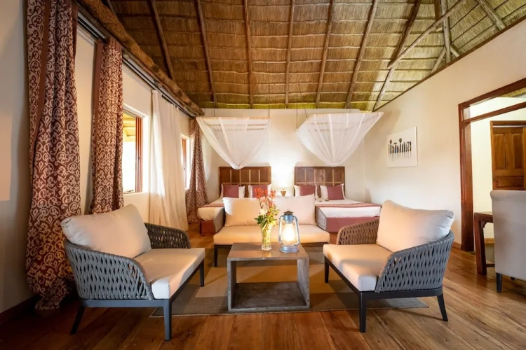 2 Bedrooms Family Chalet with partial view