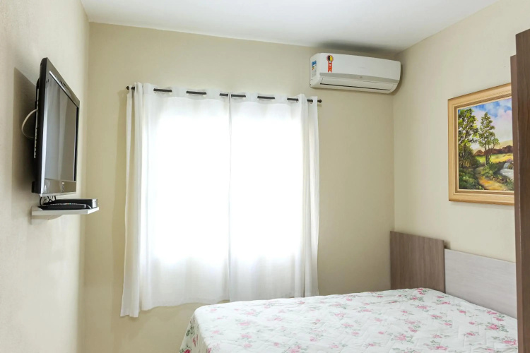 Apto1 COM AR COND WI-FI E TV SMART