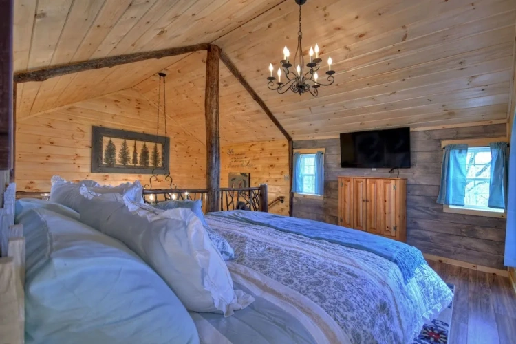 1 Bedroom Cottage with balcony and with mountain view