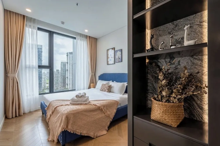 1 Bedroom Deluxe Apartment with balcony and with city view
