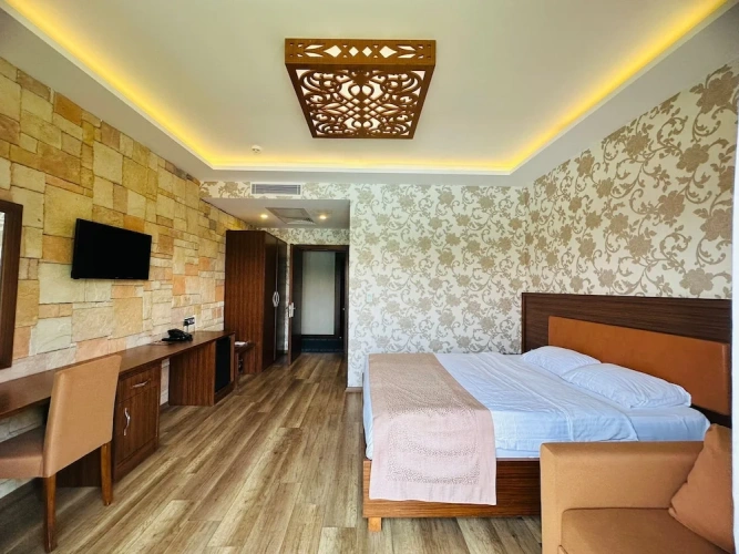 Deluxe Double room with balcony and with view