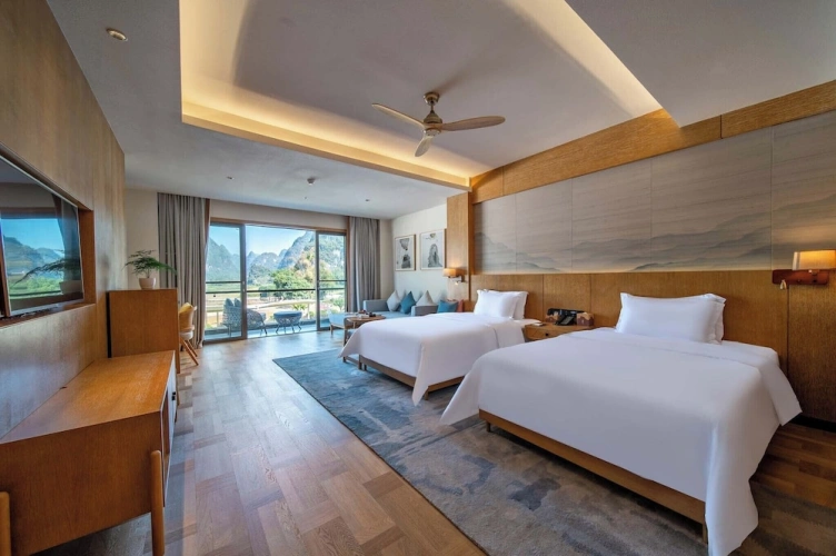 Superior Twin room with land view