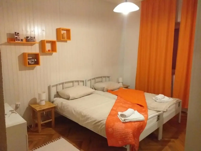 Studio with balcony and with view