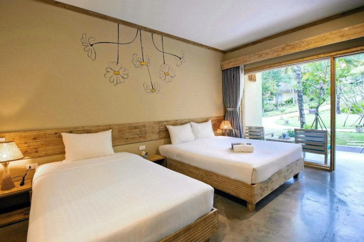 Deluxe Twin room with garden view