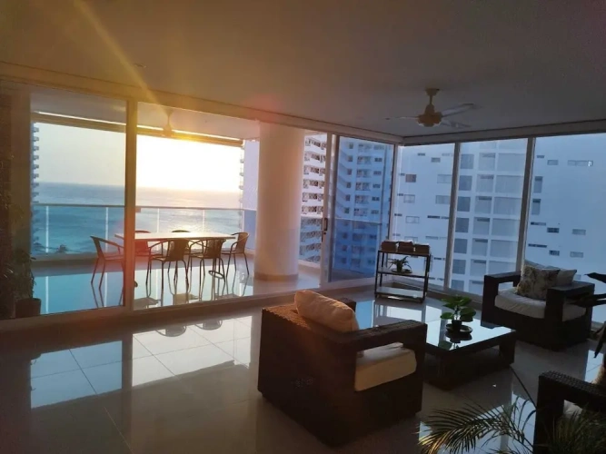 3 Bedrooms Family Apartment with balcony and with sea view