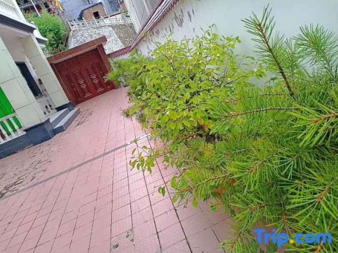 Outside