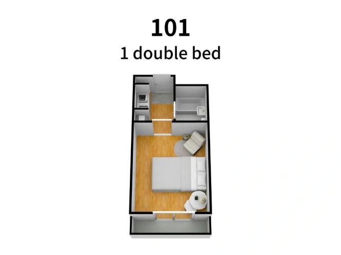 1 Bedroom Apartment