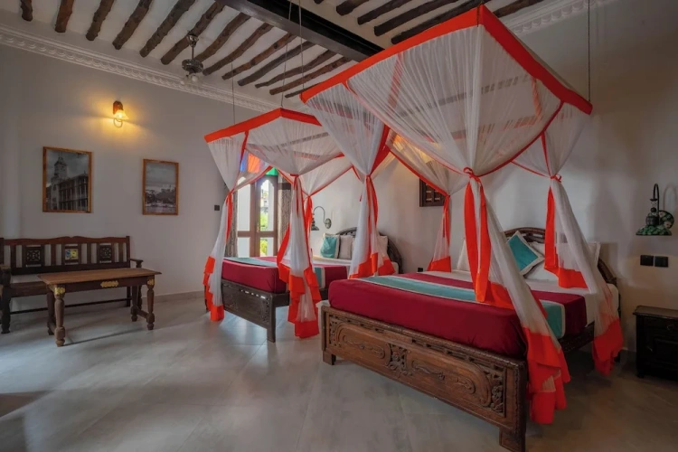 Standard Twin room with balcony and with view