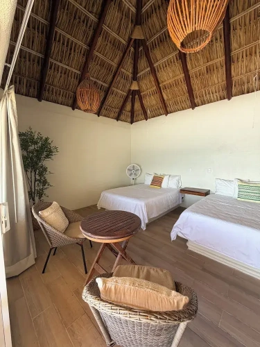 Deluxe Double room with balcony and with sea view