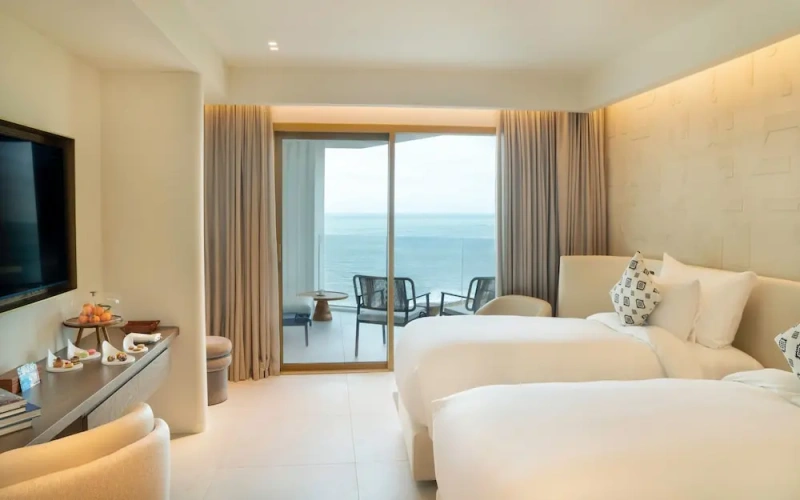 Deluxe Twin room with ocean view