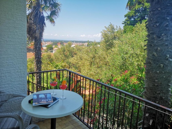 Standard Double room with balcony and with view