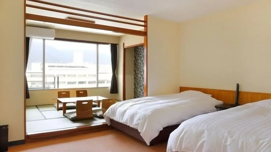 Standard Twin room with city view
