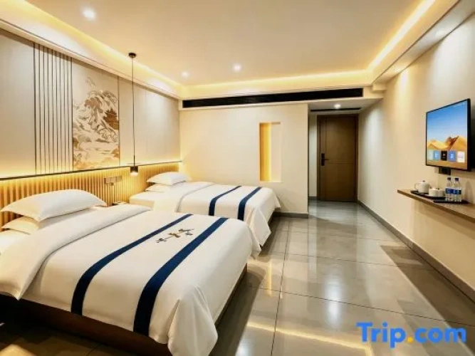 Standard Twin room with balcony and with river view