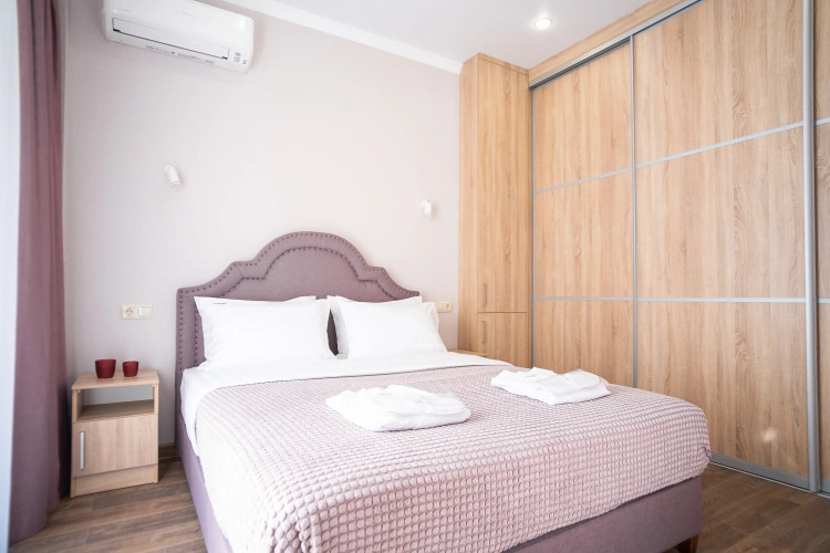 Фотография номера квартиры Апартаменты Red Apartments Светлана Парк Агния