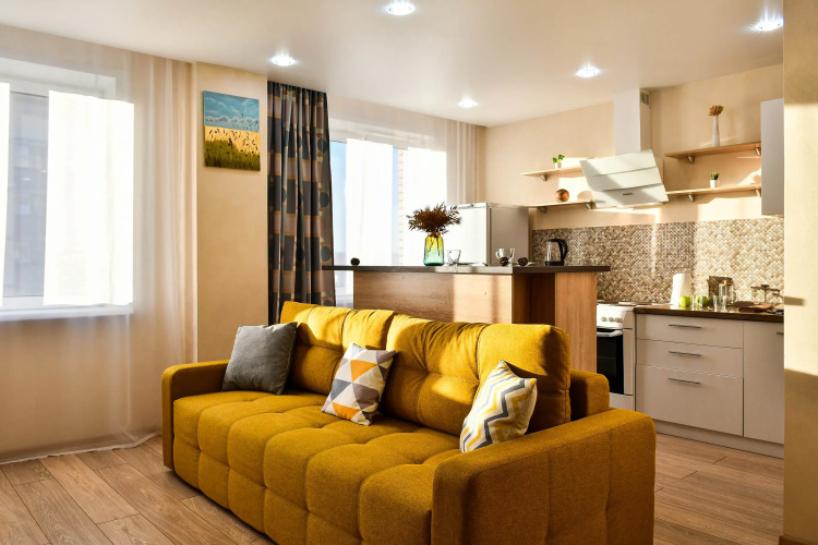 Фотография номера квартиры Квартира уютная двушка возле Краевой Больницы в туристическом центре города