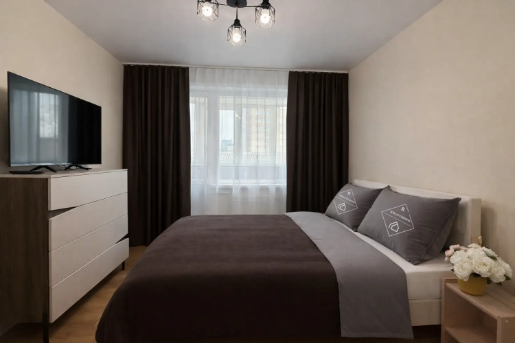 Фотография номера квартиры Квартира Двухкомнатная квартира в центре города